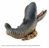 Dune statuette sofubi fantastic pvc sand worm 15 cm
