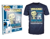 STAR WARS - T-Shirt POP - C-3PO and R2-D2 Missing (XXL)