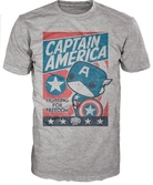 CAPTAIN AMERICA - T-Shirt POP - Fighting for Freedom (XXL)