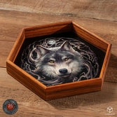 Anne stokes plateau à dés night forest 20 cm