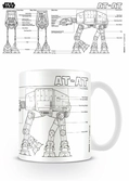 STAR WARS - Mug - 300 ml - AT-AT Sketch