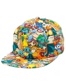POKEMON - Casquette - Pikachu and Friends Snapback