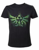 NINTENDO - ZELDA : T-Shirt - Green Zelda Logo (L)