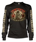 SONS OF ANARCHY - T-Shirt Long Sleeve Samcro Men of Mayhem (XXL)