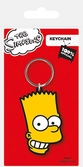 SIMPSONS - Porte-Clés Caoutchouc - Bart Simpsons 6 Cm