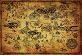 LEGEND OF ZELDA - Poster 61X91 - Hyrule Map
