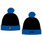 STAR TREK - Bonnet Pompom Logo - Blue