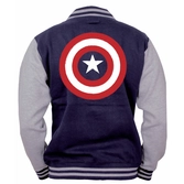 CAPTAIN AMERICA - Blouson Teddy Logo (M)