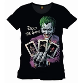 BATMAN - T-Shirt Jocker Enjoy The Game - Black (L)