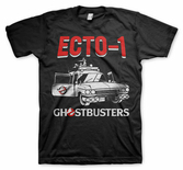 GHOSTBUSTERS - T-Shirt Ecto-1 - Black (L)