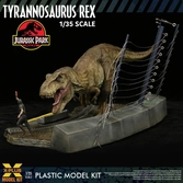 Jurassic park figurine plastic model kit 1/35 tyrannosaurus rex 42 cm