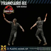 Jurassic park figurine plastic model kit 1/35 tyrannosaurus rex 42 cm