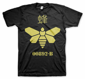 BREAKING BAD - T-Shirt Methlamine Barrel Bee - Black (XXL)