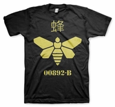 BREAKING BAD - T-Shirt Methlamine Barrel Bee - Black (M)