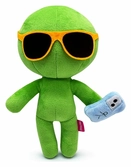 Alan becker peluche influencer green 22 cm