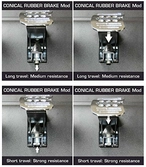 T3PA - Large Pédalier 3 Pédales pour Volants Thrustmaster « T Series »