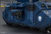 Warhammer 40,000 véhicule ultramarines predator destructor 26 cm