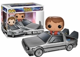 Figurine Pop Dolorean avec Marty Retour Vers Le Futur - N°02