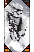STAR WARS 7 - Poster en Verre - Stromtrooper Snow - 50X25 cm