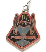 STAR WARS 7 - Metal Keychain - Tie Fighter