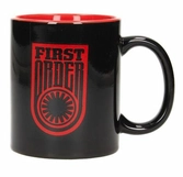 STAR WARS 7 - Mug - First Order Symbol and Logo Black-Red Ceramic