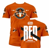 STAR WARS 7 - T-Shirt Red Squad - Orange (L)