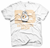 Star wars 7 - t-shirt astromech droid white (xxl)