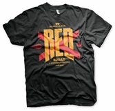 Star wars 7 - t-shirt red squad - black (l)