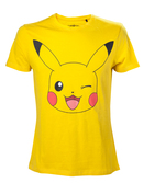 POKEMON - T-Shirt Pikachu Winking - Yellow (XL)