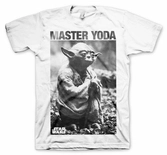 STAR WARS - T-Shirt Master Yoda - White (L)