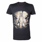 ASSASSIN'S CREED SYNDICATE - T-Shirt Black Crest Britisch Flag (S)