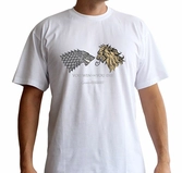 GAME OF THRONES - T-Shirt Lannister VS Stark Homme (M)