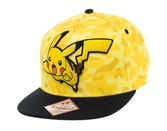 POKEMON - Casquette - PIKACHU Camo Snapback