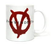 VENDETTA - Mug -  Logo V For Vendetta