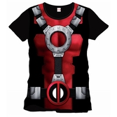 DEADPOOL - MARVEL T-Shirt Costume Officiel (XXL)