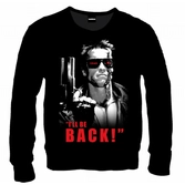 TERMINATOR - Sweat I'll be Back - Black (S)