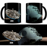 STAR WARS - Mug - Millenium Falcon VS Death Star