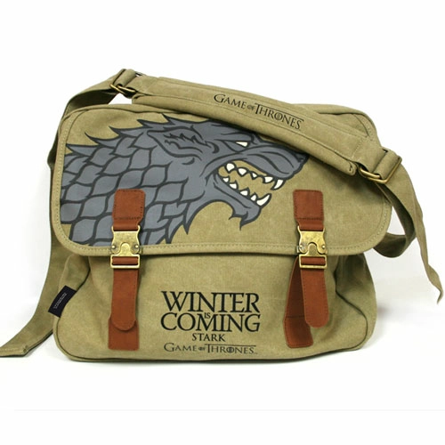 GAME OF THRONES Messenger Bag Stark Canvas