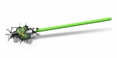 STAR WARS - Lampe Decorative 3D - YODA Light Saber