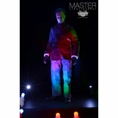 Master Light Base - Black Stage - Blue Lights