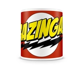 Big bang theory - mug - bazinga super logo