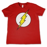 Flash - t-shirt kids emblem red (8 years)