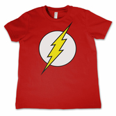 Flash - t-shirt kids emblem red (4 years)