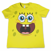 SPONGEBOB - T-Shirt KIDS Happy Face Yellow (12 Years)