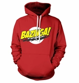 THE BIG BANG - Sweatshirt BAZINGA Super Logo - Red (XXL)