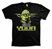 Star wars - t-shirt cool yoda - black (s)