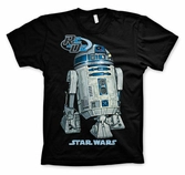 STAR WARS - T-Shirt R2-D2 - Black (XL)