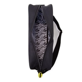 BATMAN - Black Messenger Bag Front Allover Classic Logo