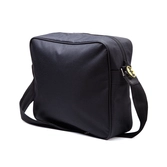 BATMAN - Black Messenger Bag Front Allover Classic Logo