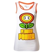 NINTENDO - T-Shirt Super Mario : Women FLOWER Power top (S)